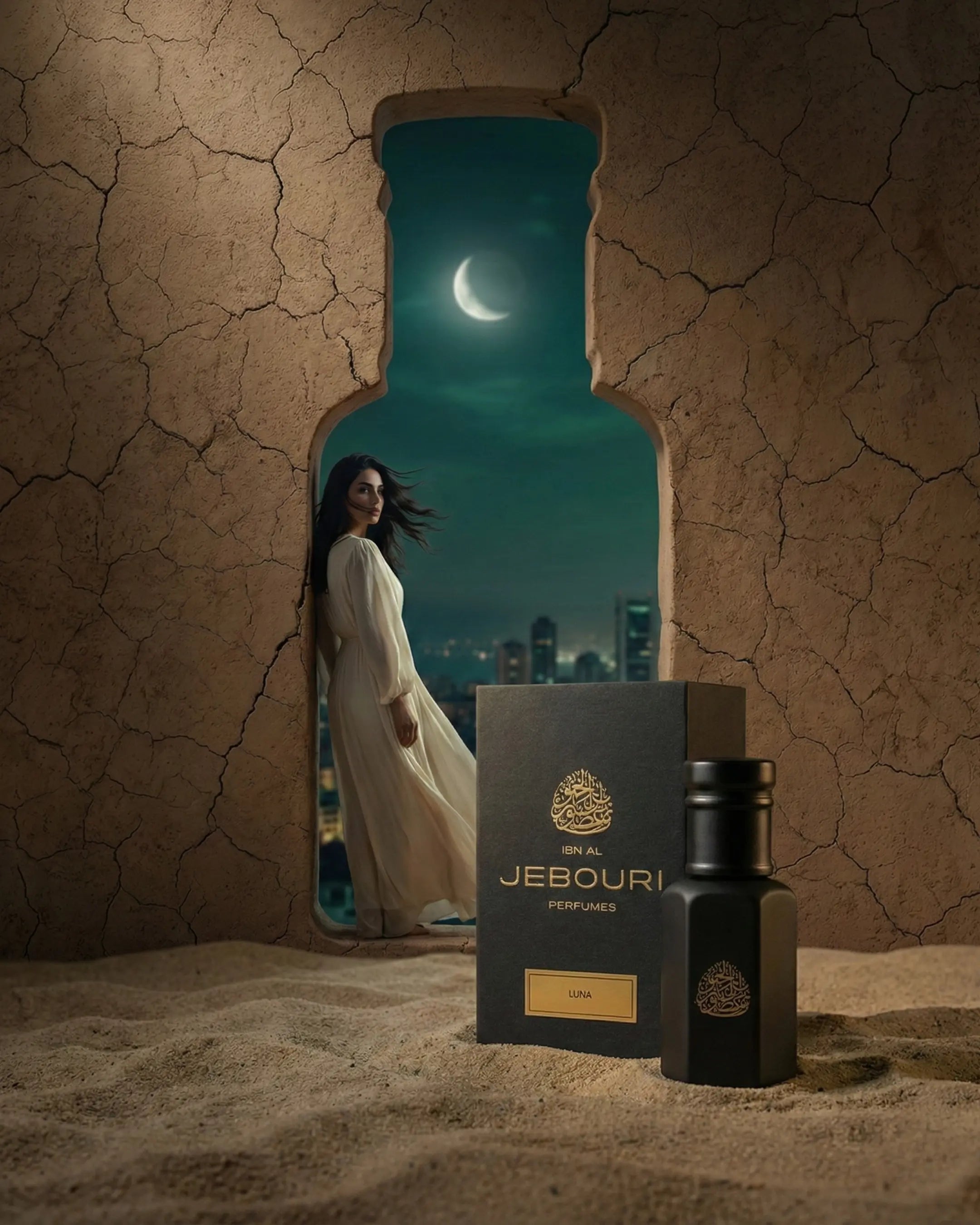 Luna Perfume Oil - Pure Floral Oriental Fragrance Ibn Al Jebouri Perfumes