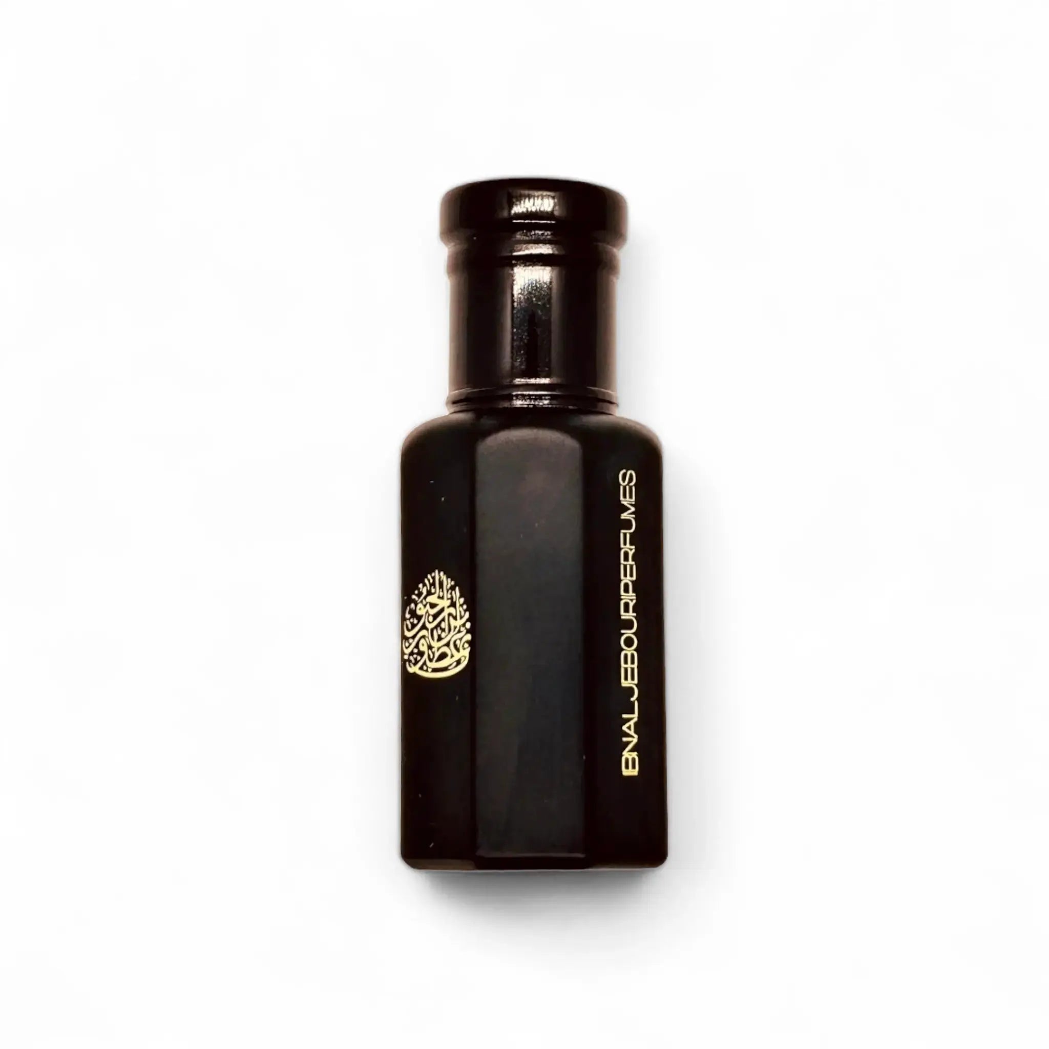 Vanilla Oudream perfume by Ibn Al Jebouri, amber glass bottle with gold accents, available in alcohol-free pure oil sizes.